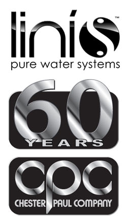 Linis brand water purification systems by Chester Paul Company